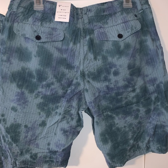 Men’s M Blue Tie Dye Matching Shirts & Shorts Set - Picture 11 of 14